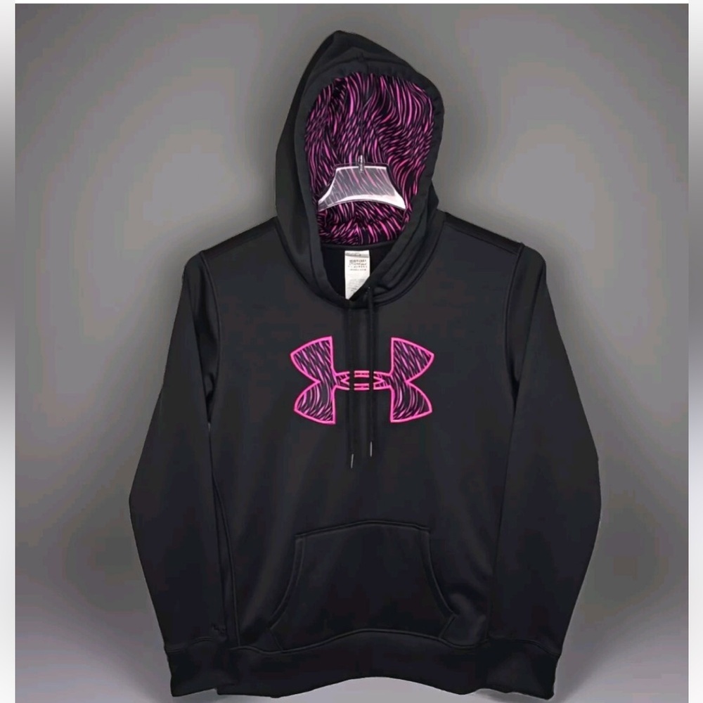CHRISTMAS SALE $17 until Dec25 UNDER ARMOUR Black ColdGear Semi-Fitted Pullover